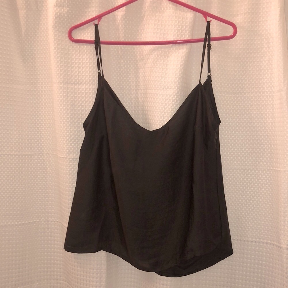 Black slip top